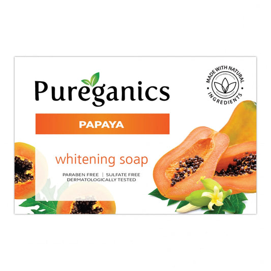 Pureganics Papaya Skin Lightening & Brightening Soap 135g