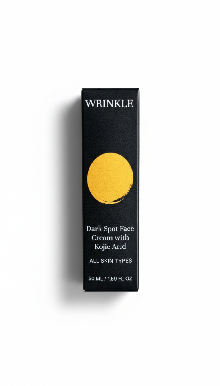1% High Strength Kojic Acid Dark Spot Face Cream with Vitamin C & Anti-Aging - Wrinkle Premium