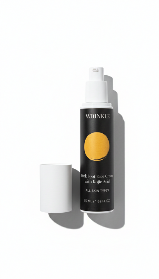Dark Spot Face Cream with Kojic Acid & Vitamin C | Brightening & Anti-Aging – Wrinkle
