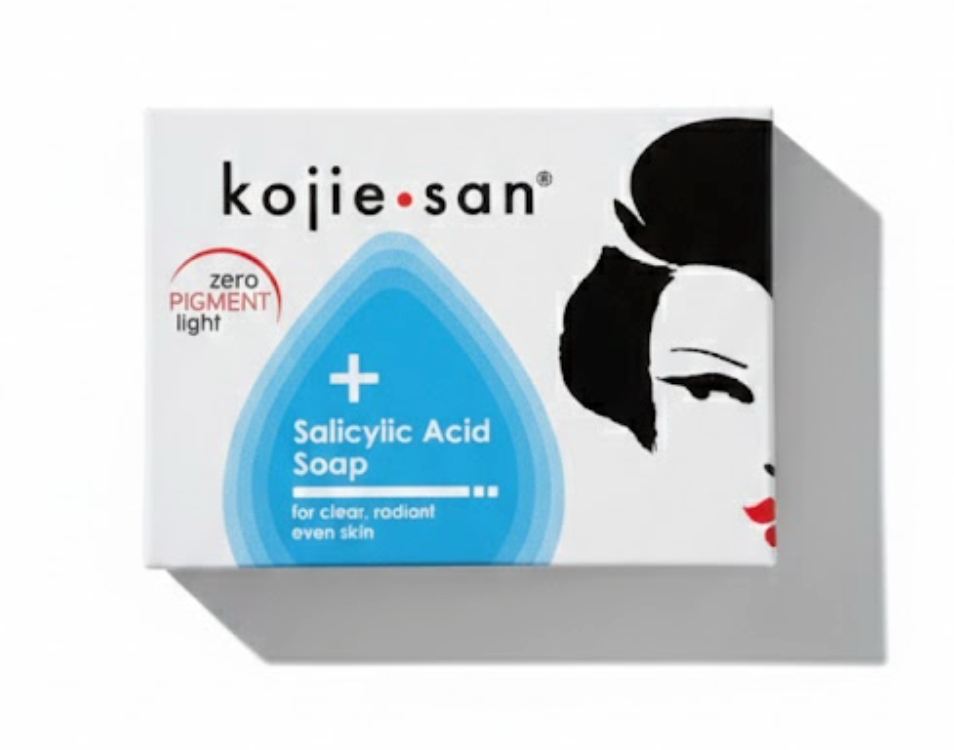 Kojie San + Salicylic Acid Skin Lightening Exfoliating Soap 100g with Kojic Acid