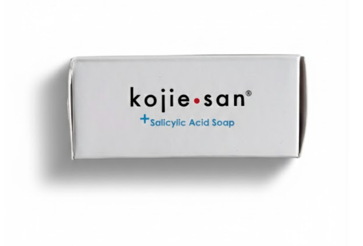 Kojie San + Salicylic Acid Skin Lightening Exfoliating Soap 100g with Kojic Acid