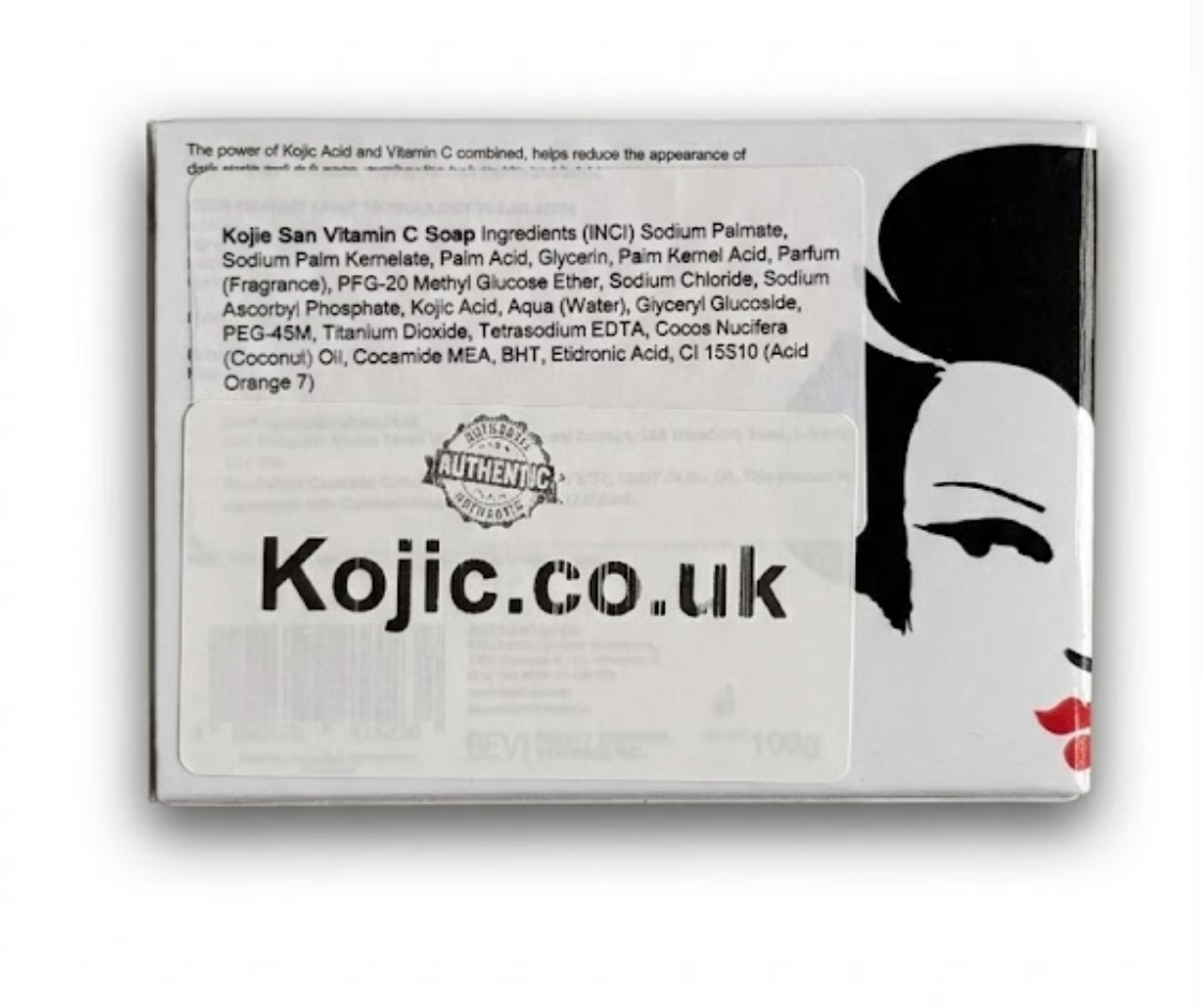 Kojie San + Vitamin C Skin Lightening Soap 100g
