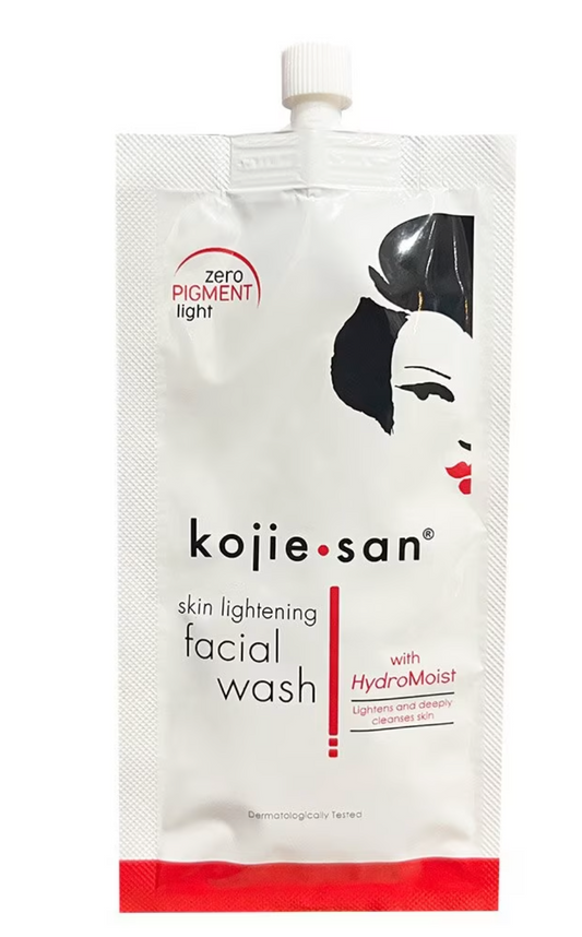 Kojie San Skin Lightening Facial Wash 15g bottle with Hydromoist formula