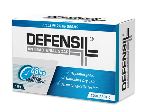 Defensil Antibacterial Soap - Cool Arctic (135g)