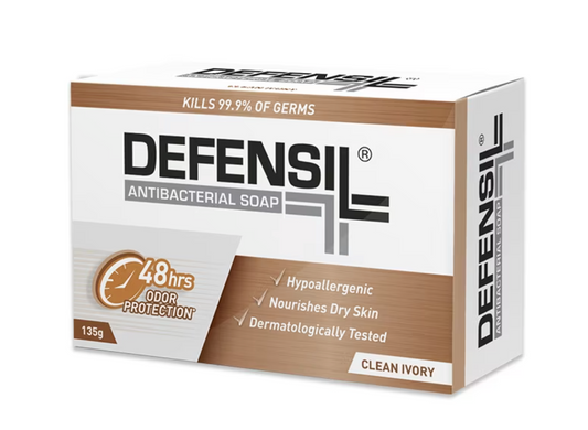 Defensil Antibacterial Soap - Clean Ivory (135g)