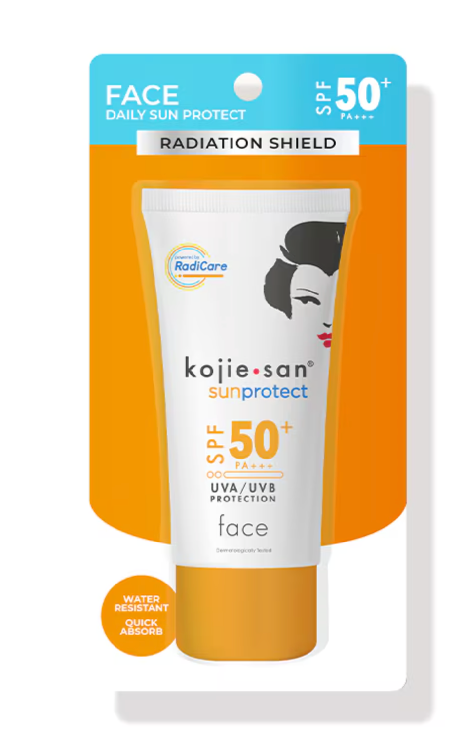 Kojie San SunProtect SPF 50+ PA+++ Face Sunscreen (50g)
