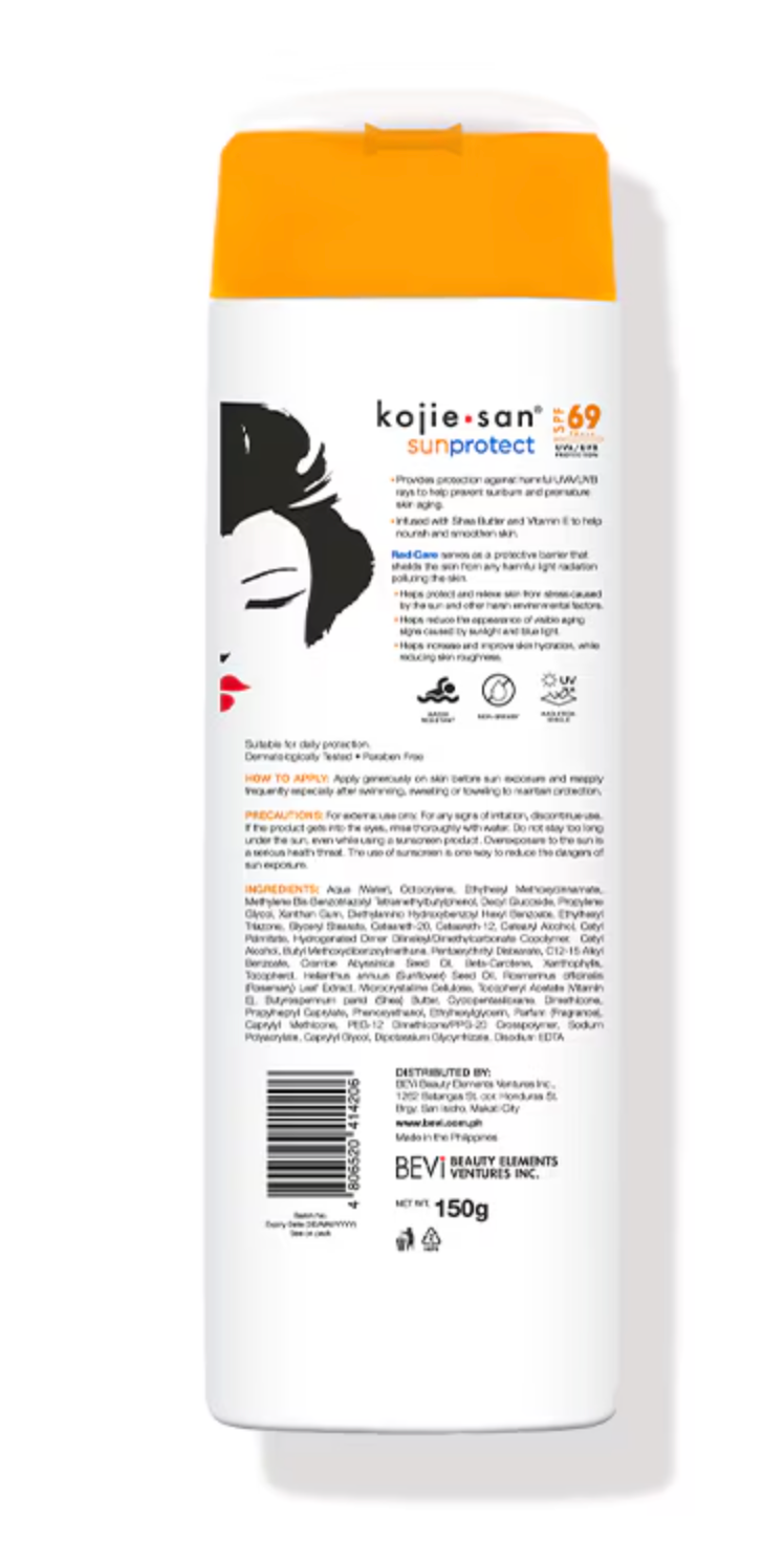 Kojie San SunProtect SPF 69 PA+++ Ultra-Defense Sunscreen (50g)