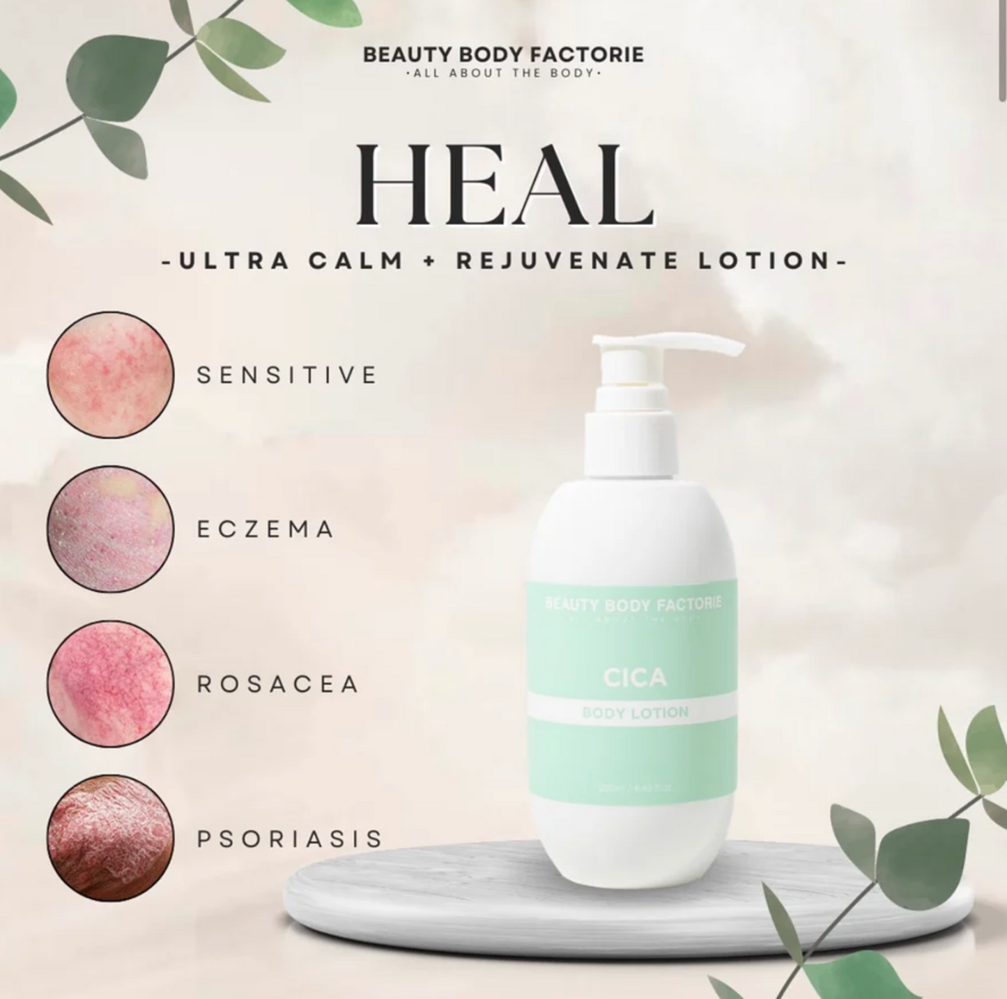 Beauty Body Factory Cica Body Lotion