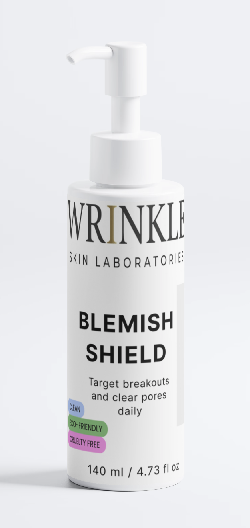 Wrinkle Skin Laboratories – Blemish Shield Purifying Face Wash (140ml)