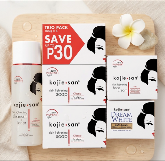 The 8-Week Fade Kit — Complete Kojic Acid Routine for Dark Spots & Uneven Tone